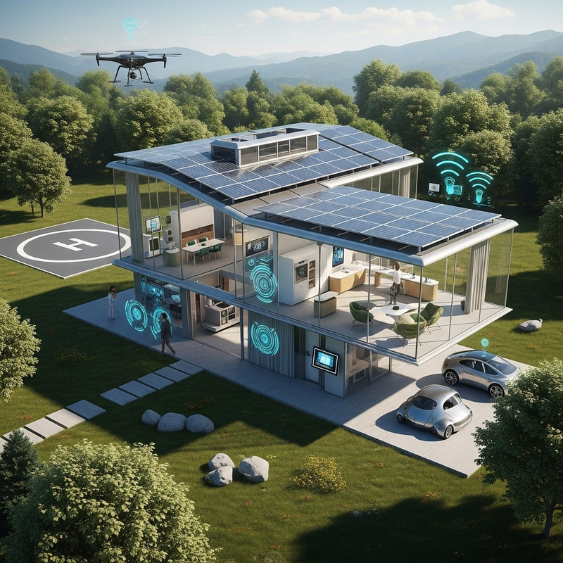 The Future Home: Modern & Sustainable Design The Future Home: Modern & Sustainable Design