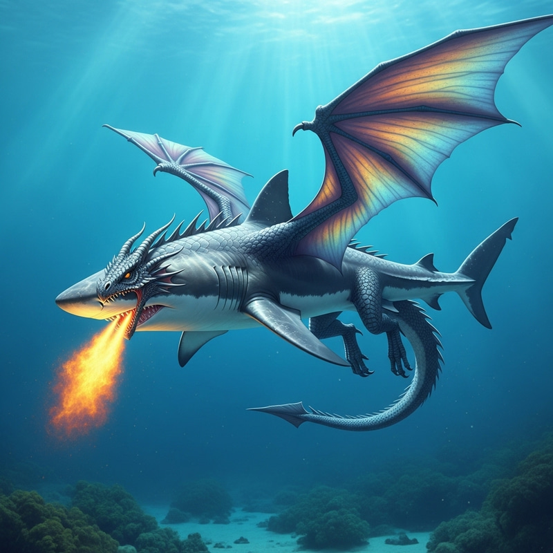 Mystical Shark Dragon Hybrid: Unveiling the Enigmatic Creature Mystical Shark Dragon Hybrid: Unveiling the Enigmatic Creature