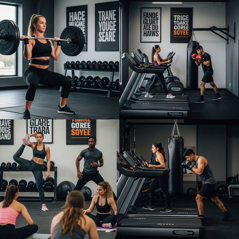 Inspiring Gym Atmosphere: Motivation Boost