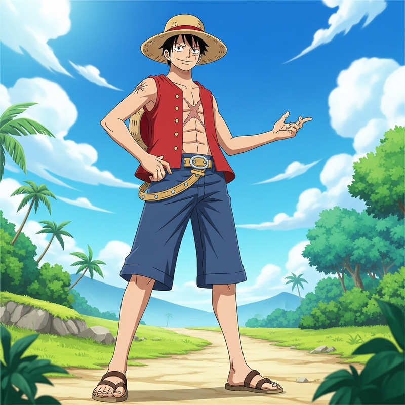 Monkey D. Luffy - Pirate King Monkey D. Luffy - Pirate King