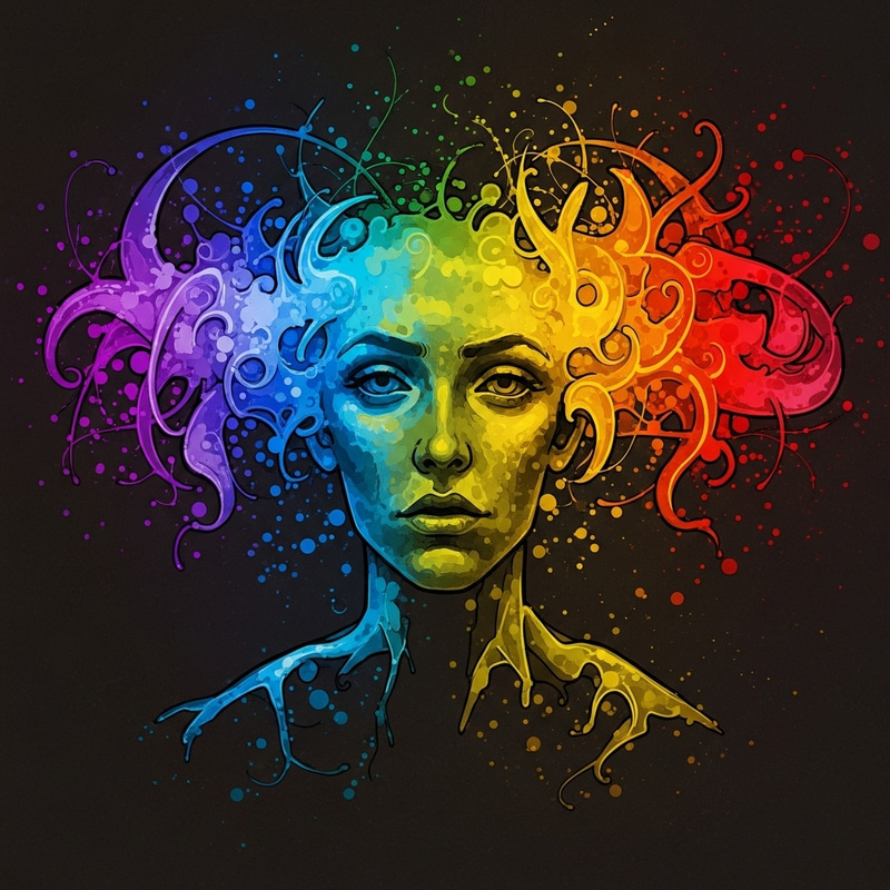 Abstract Expressionism: Emotion in Art - Vibrant Spectrum