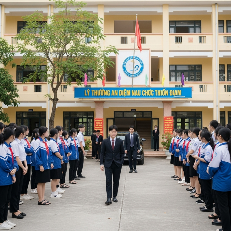 Youthful Ambiance at Secondary School - Ly Thuong An's Tale Youthful Ambiance at Secondary School - Ly Thuong An's Tale