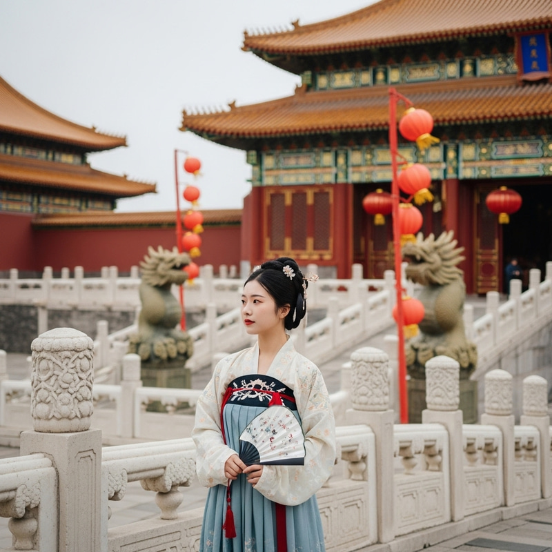 Explore the Forbidden City: A Hanfu Experience Explore the Forbidden City: A Hanfu Experience