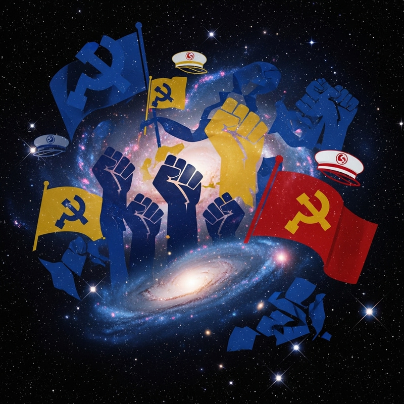 Abstract Revolution Symbolism & Open Universe Art