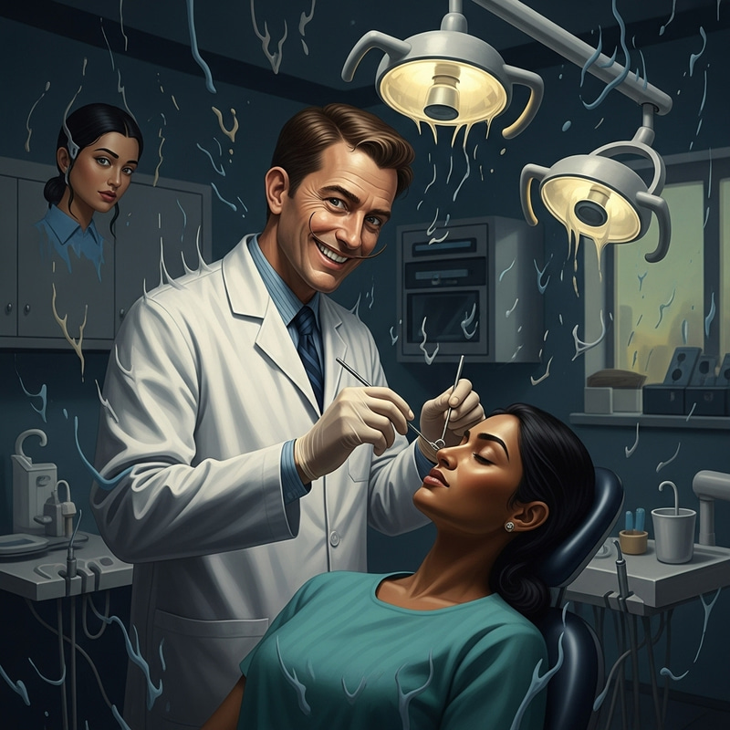Surrealist Dentist Encounter: Dreamlike Dental Horror Surrealist Dentist Encounter: Dreamlike Dental Horror