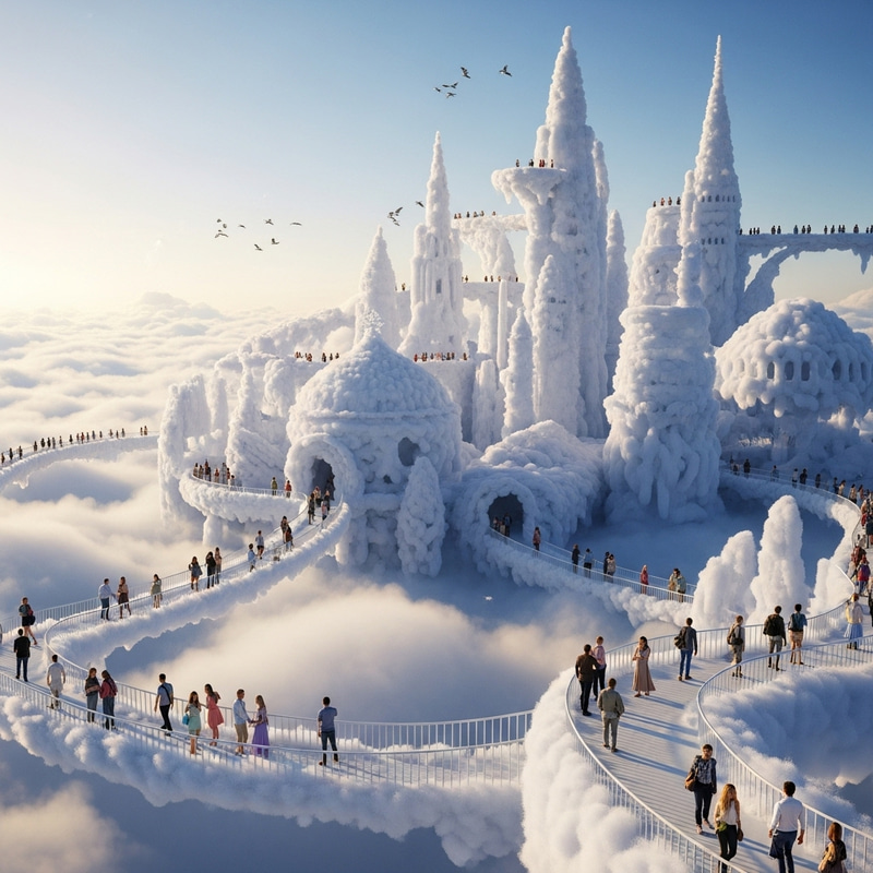 Mesmerizing Cloud City Tourism for Dreamy Adventure Mesmerizing Cloud City Tourism for Dreamy Adventure