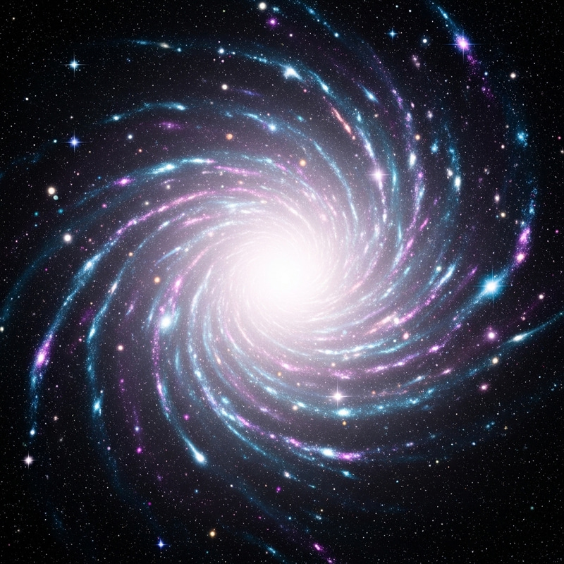 Abstract Galaxy Art: Stars & Cosmic Colors Abstract Galaxy Art: Stars & Cosmic Colors