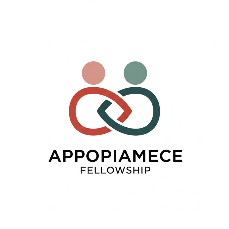 Minimal Acquaintance Logo Design | Fellowship Symbol Minimal Acquaintance Logo Design | Fellowship Symbol