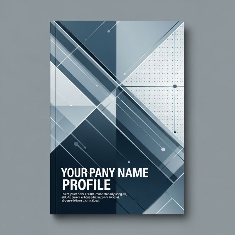 Minimalist Company Profile Book Design
