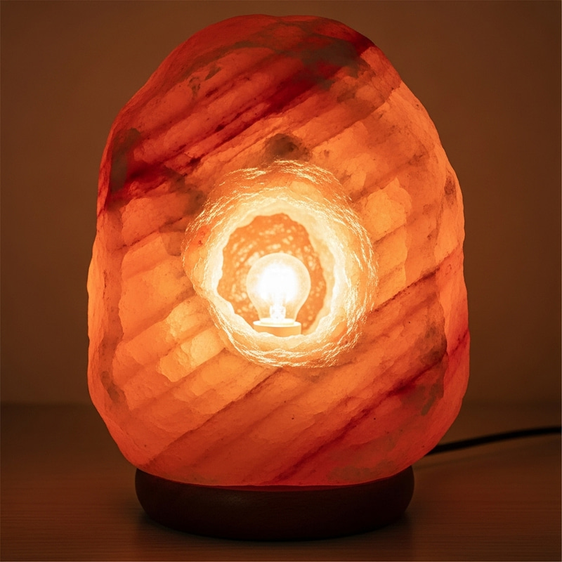 Himalayan Salt Lamp - Natural Crystal Glow for Serenity
