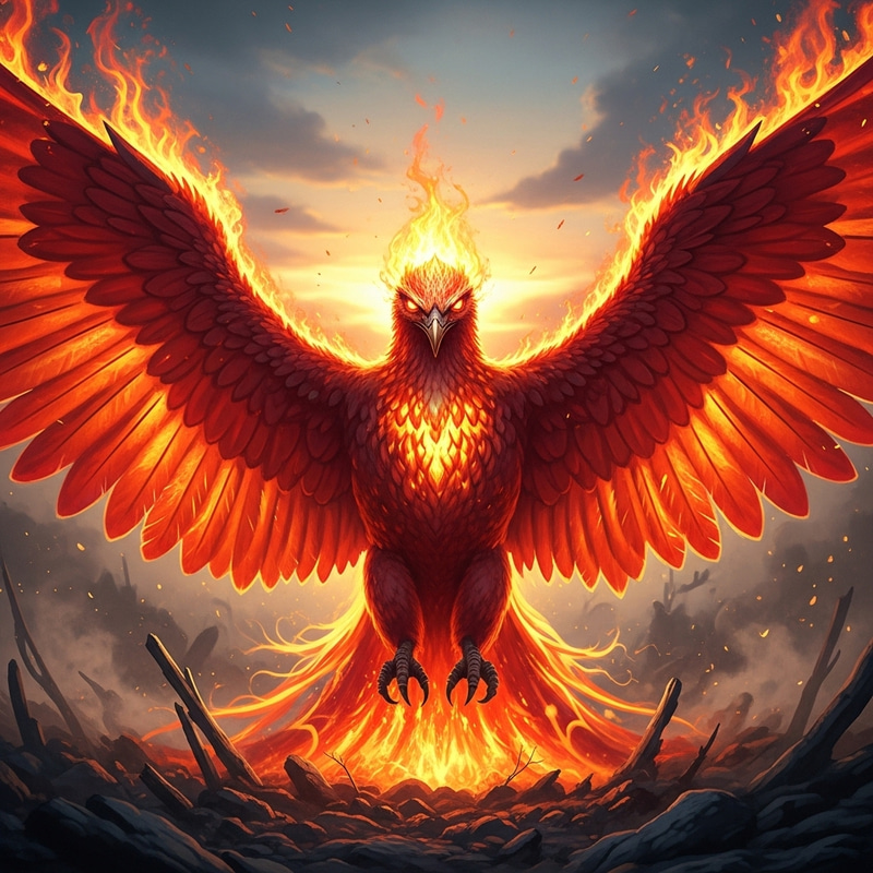 Phoenix - Mythical Bird of Rebirth Phoenix - Mythical Bird of Rebirth
