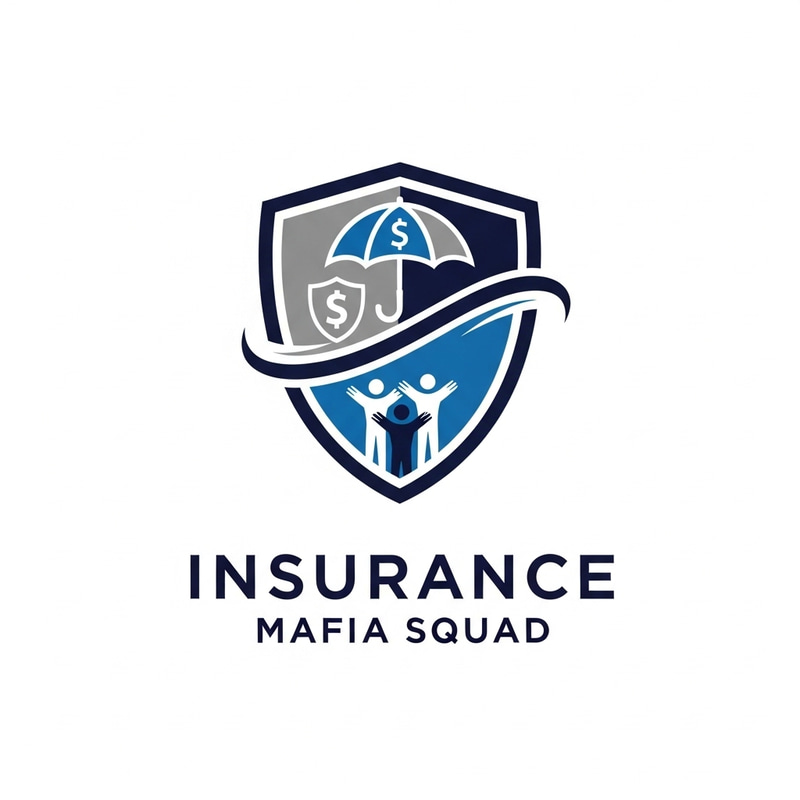 Logo Design for Insurance Mafia Squad - Shield Emblem Logo Design for Insurance Mafia Squad - Shield Emblem