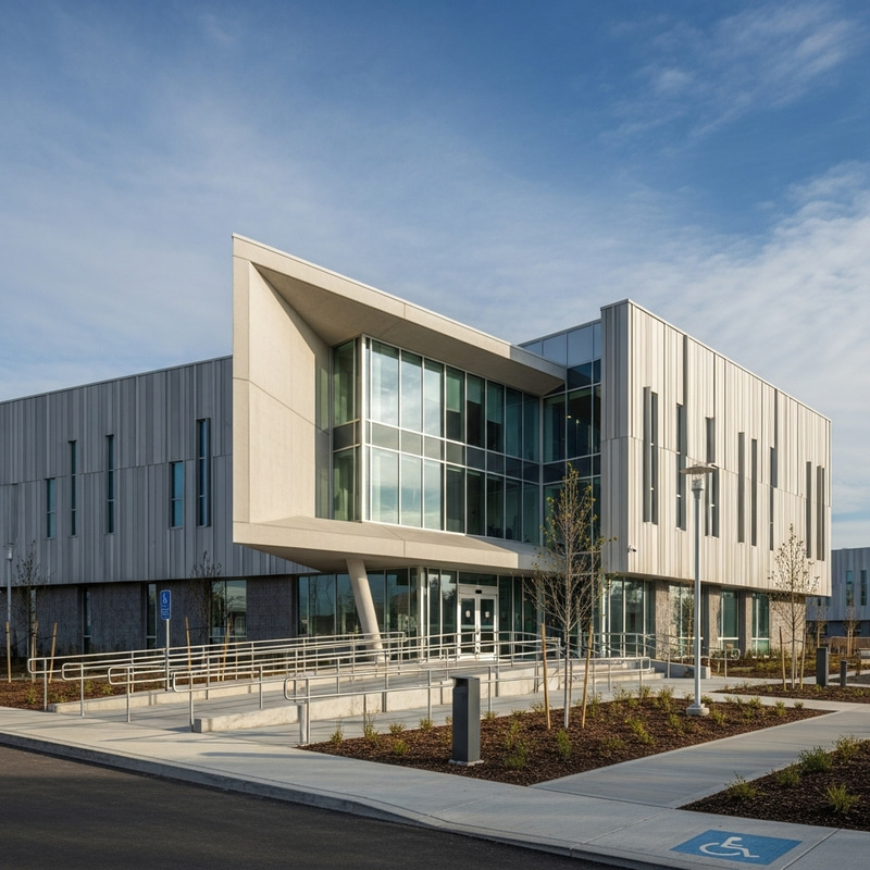 Inclusive Modern Architecture with Nature-Inspired Design