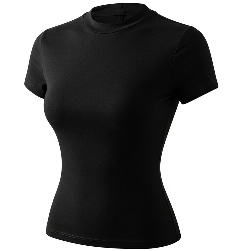 Black Cotton Top Black Cotton Top