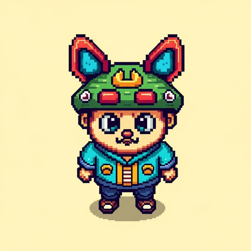 Top-Down Pixel Character Design Inspiration