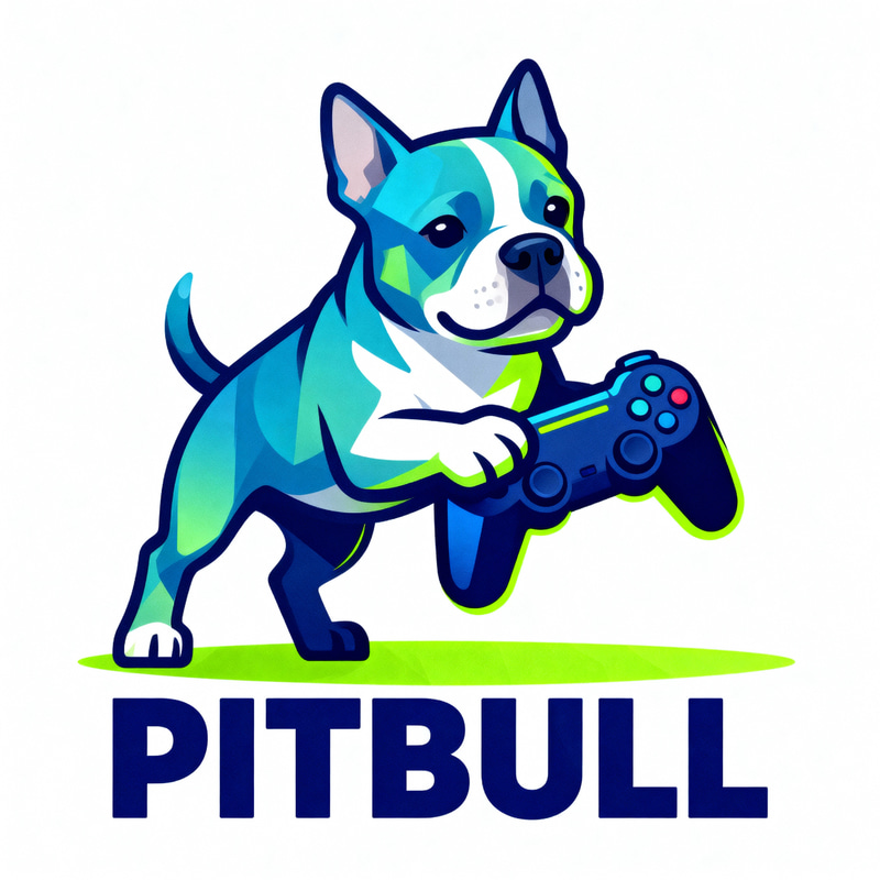 PITBULL Gaming Logo Design PITBULL Gaming Logo Design