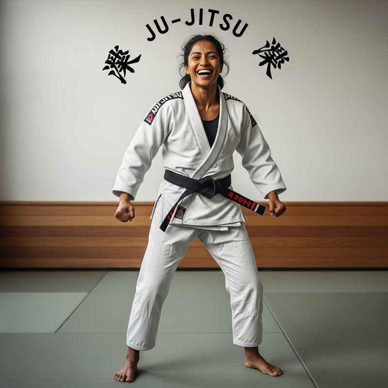 Fit Jujitsu Athlete T-shirt Print Design Fit Jujitsu Athlete T-shirt Print Design