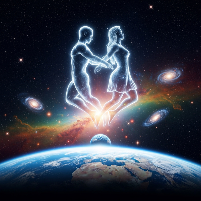 Cosmic Union of Divine Masculine & Feminine Energies Cosmic Union of Divine Masculine & Feminine Energies