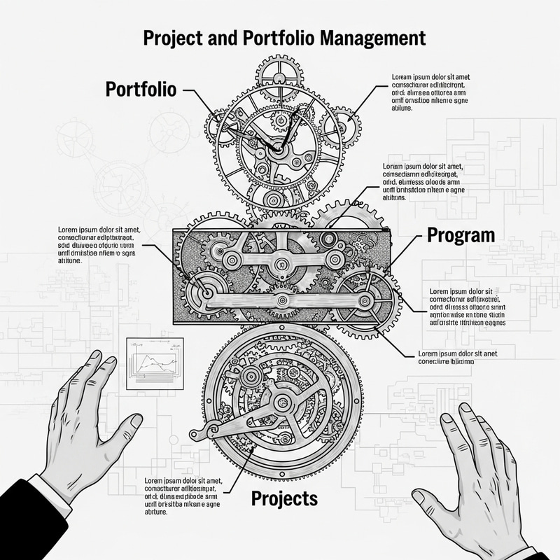 Innovative Clock Diagram: Agile Project, Programme & Portfolio Management Innovative Clock Diagram: Agile Project, Programme & Portfolio Management