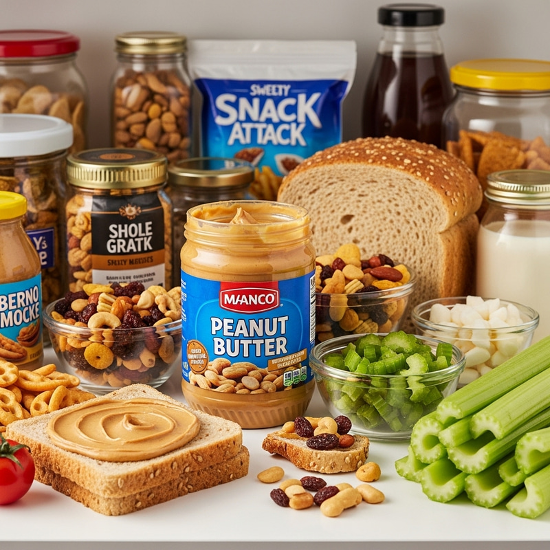 Peanut Butter Snack Attack: Versatile Pantry Staples