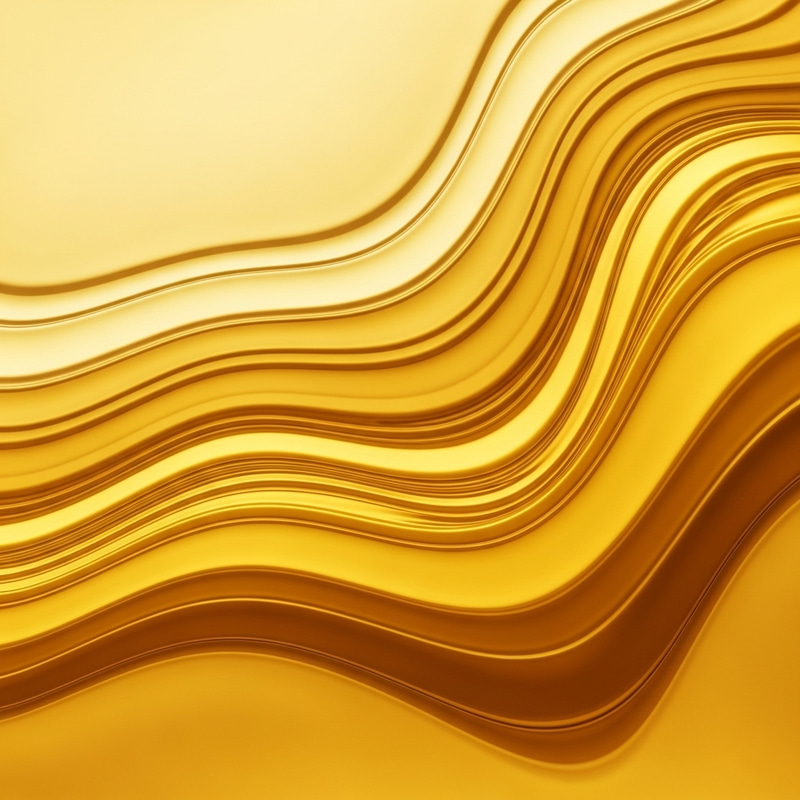 Abstract Gold Layers - Visualizing Radiant Sea of Gold Abstract Gold Layers - Visualizing Radiant Sea of Gold
