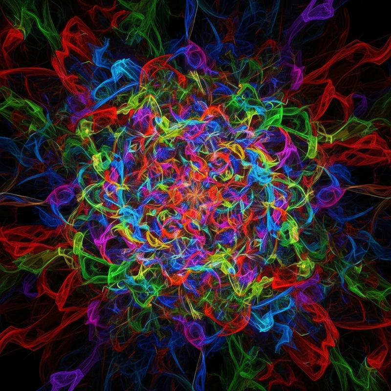 Color Explosion Abstract Art | Explosión de Colores Color Explosion Abstract Art | Explosión de Colores