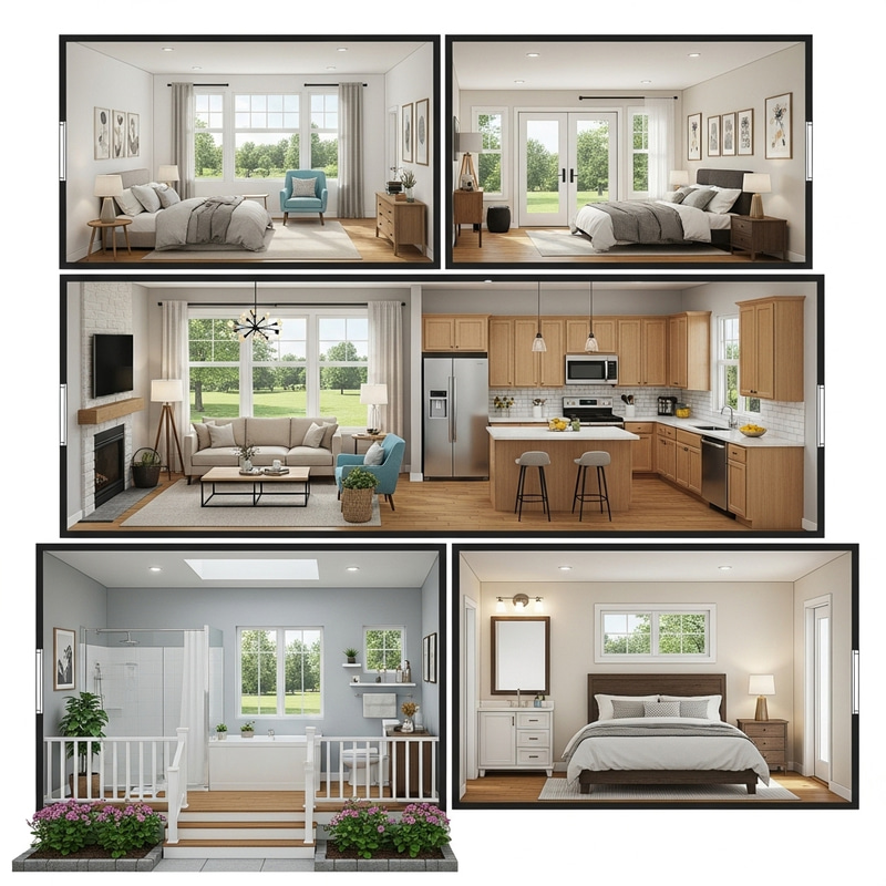 Spacious One-Story House Design | Luxurious & Well-Appointed Interiors Spacious One-Story House Design | Luxurious & Well-Appointed Interiors