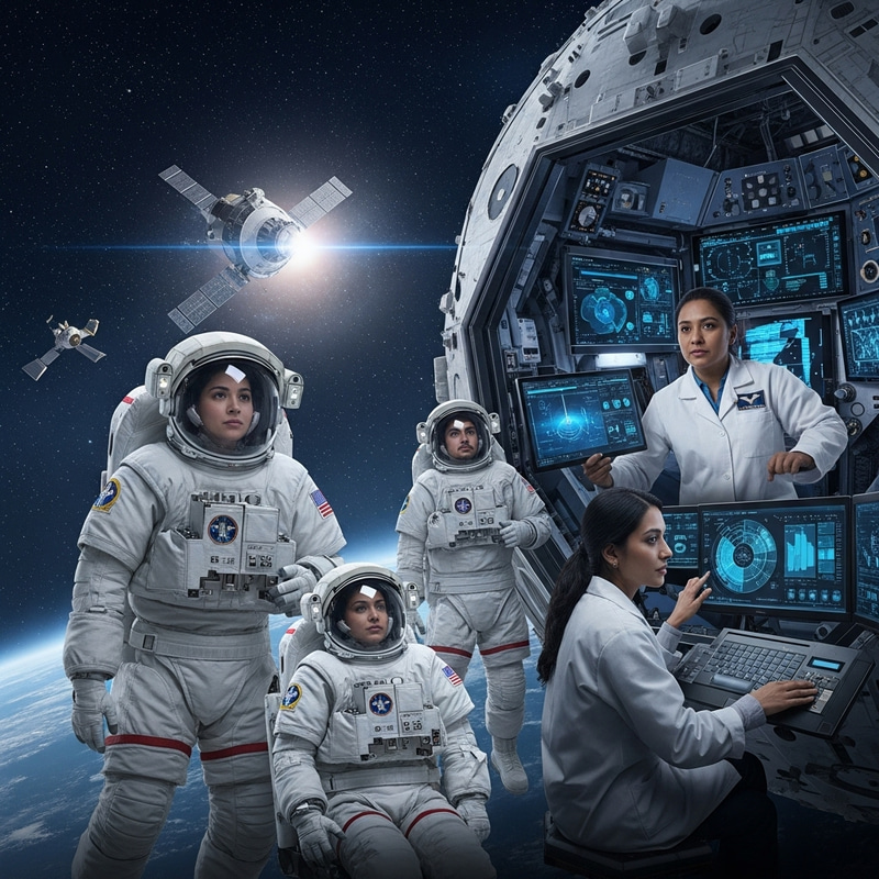 Astronauts Travel Between the Stars: A Diverse Journey