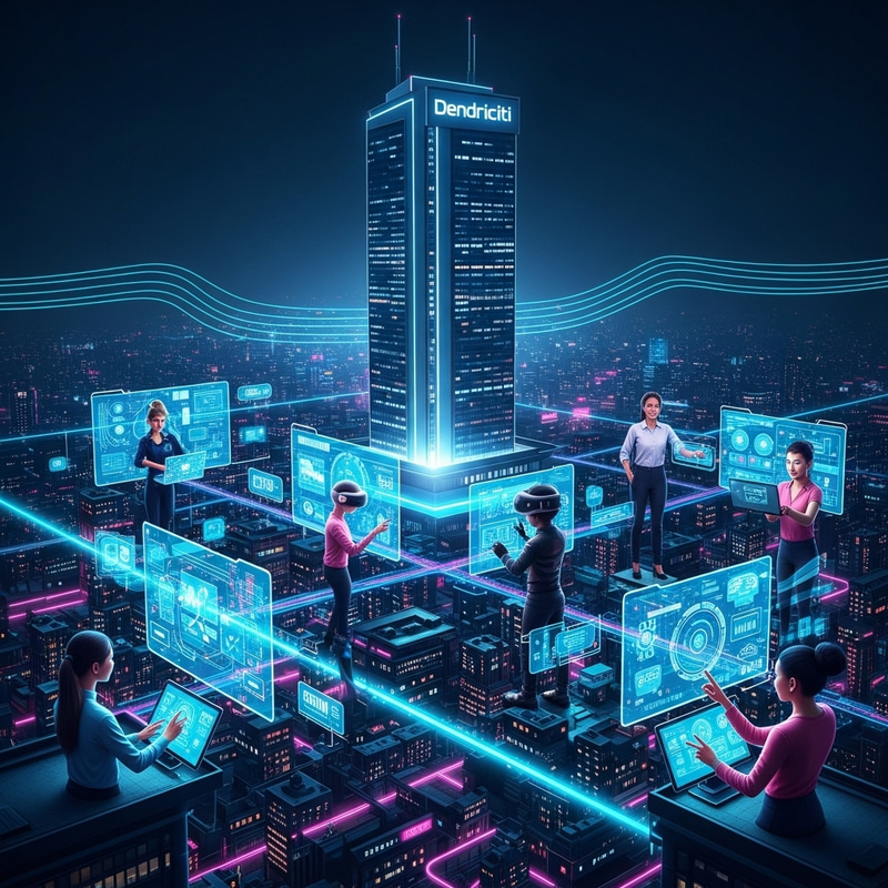 Explore Dendriciti's Futuristic Cyberpunk IT Services Explore Dendriciti's Futuristic Cyberpunk IT Services
