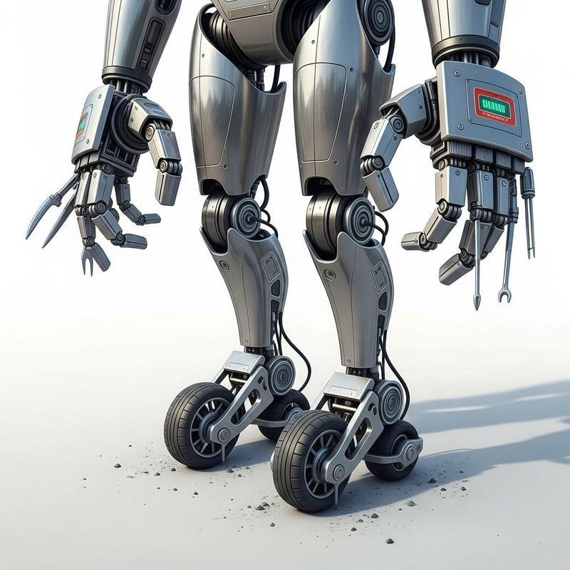 Innovative Robot Design: Hands & Feet Features Innovative Robot Design: Hands & Feet Features