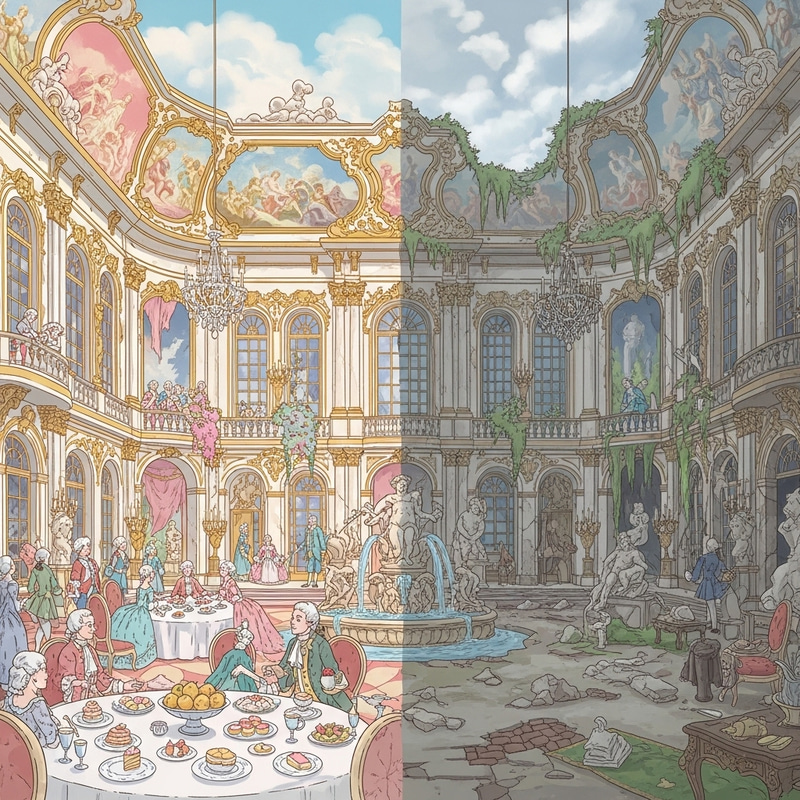 The Rise and Fall of the Maylin Dynasty in Rococo Style The Rise and Fall of the Maylin Dynasty in Rococo Style