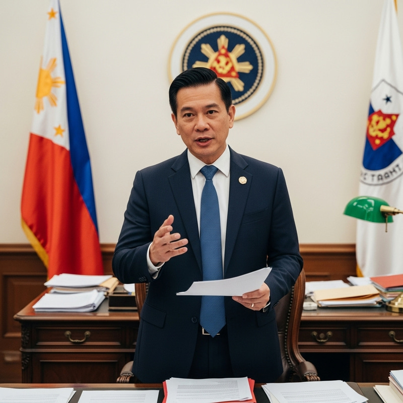 Ferdinand Marcos: Former Philippine President in Government Office Ferdinand Marcos: Former Philippine President in Government Office