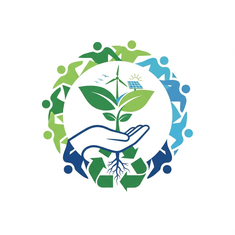 Sustainable Logo Design: Earth-Friendly Symbol of Conservation Sustainable Logo Design: Earth-Friendly Symbol of Conservation