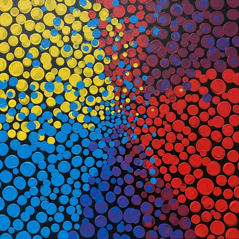 Yayoi Kusama Inspired Polka Dot Pattern Yayoi Kusama Inspired Polka Dot Pattern