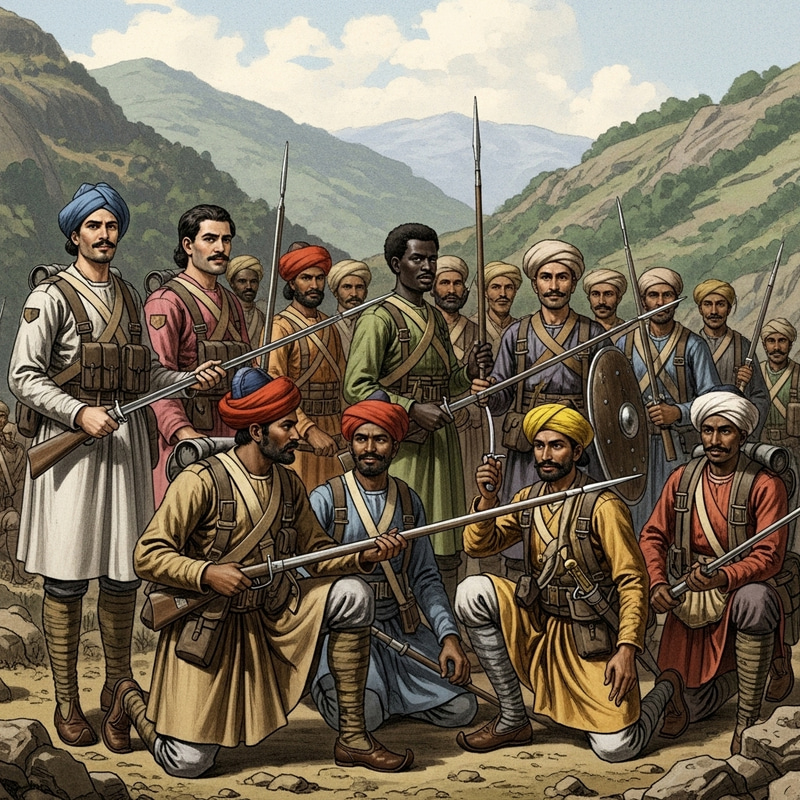 Kumaoni Warriors in Historic Conflict: Tales of Valor Kumaoni Warriors in Historic Conflict: Tales of Valor
