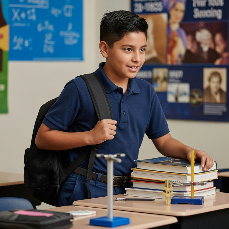 Inspiring Moments: A Boy in Middle School