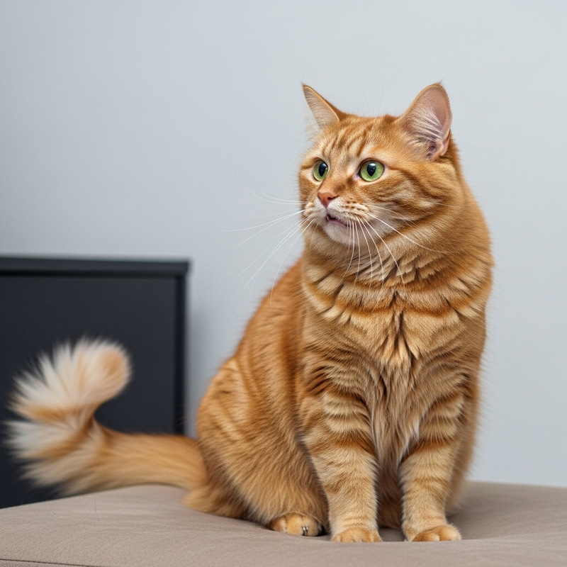 Ginger Tailed Cat Conversing Scene | Engaging and Unique Ginger Tailed Cat Conversing Scene | Engaging and Unique