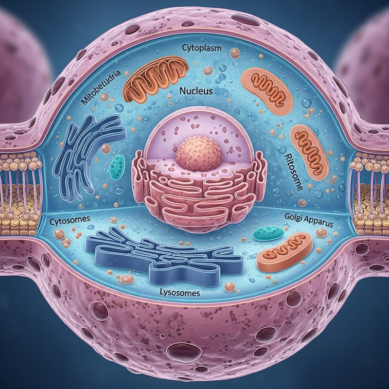 Anatomy of an Animal Cell: Nucleus and Organelles Explained