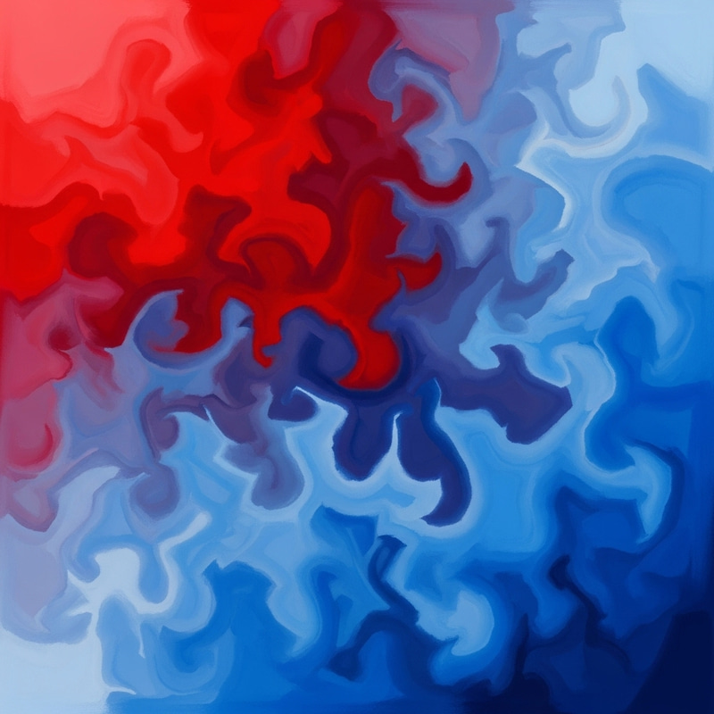 Redemption: Abstract Forms in Vibrant Colors Redemption: Abstract Forms in Vibrant Colors