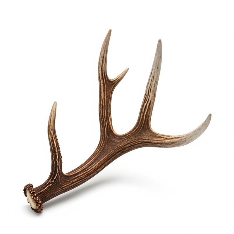 Rustic White Antler without Skull