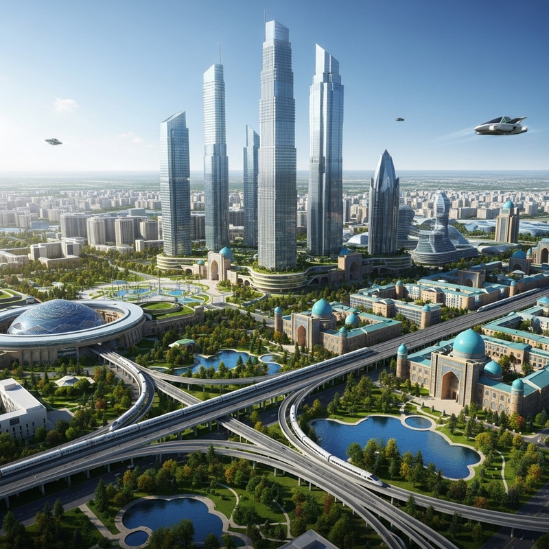 Uzbekistan in 2100: A Futuristic Overview