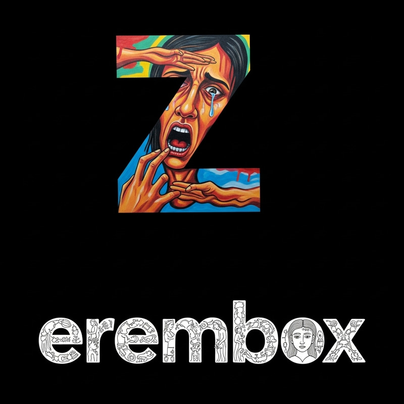 Surreal Logo Portrait Z Erembox | Intense Emotions & Symbolism