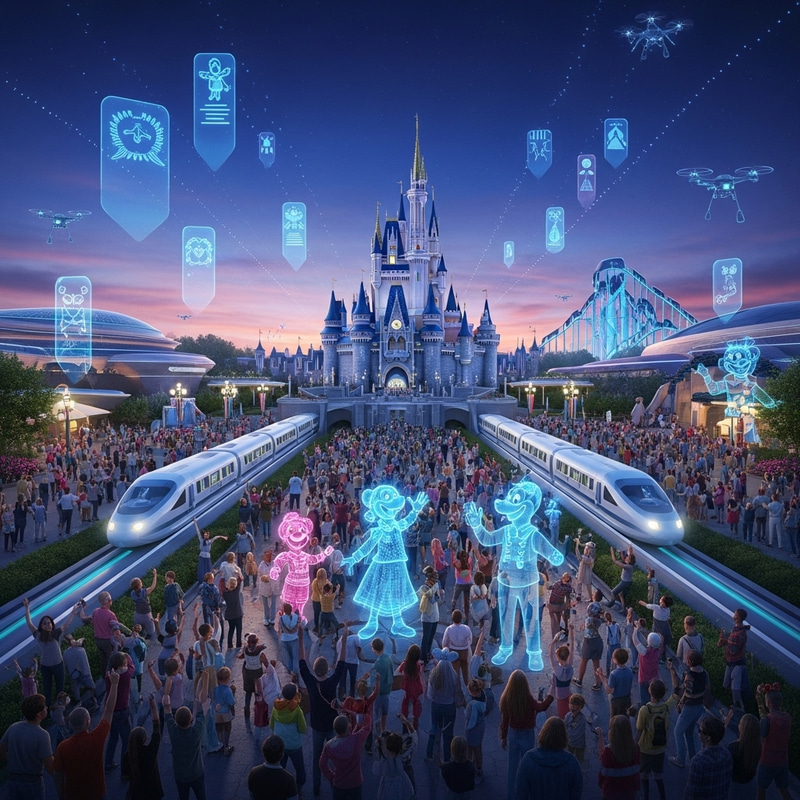 Future Disney World | Futuristic Technology & Joyful Wonder Future Disney World | Futuristic Technology & Joyful Wonder