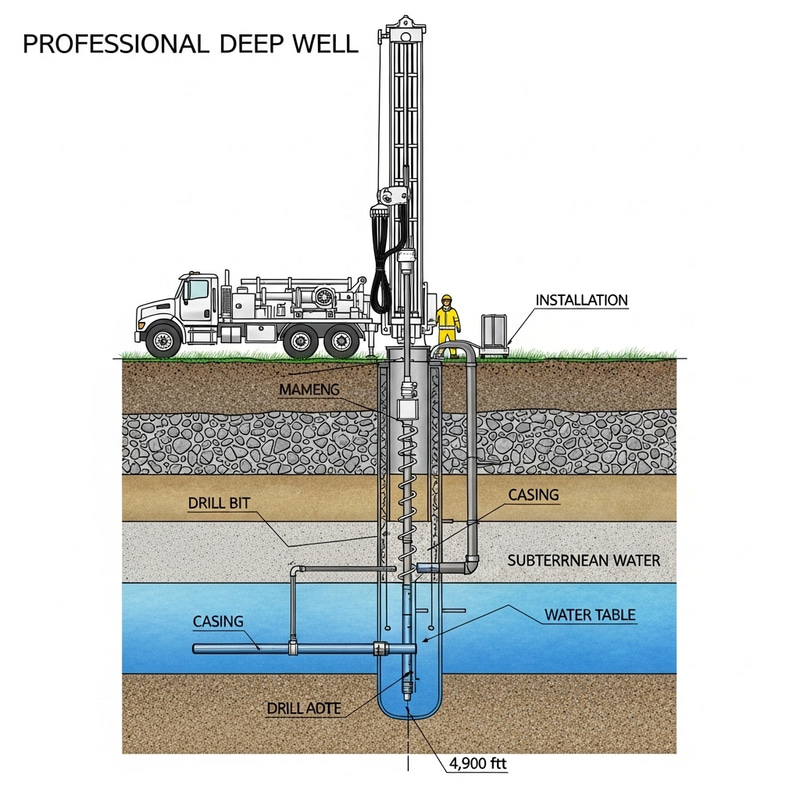 Detailed Deep Well Installation Blueprint: Step-by-Step Process Detailed Deep Well Installation Blueprint: Step-by-Step Process