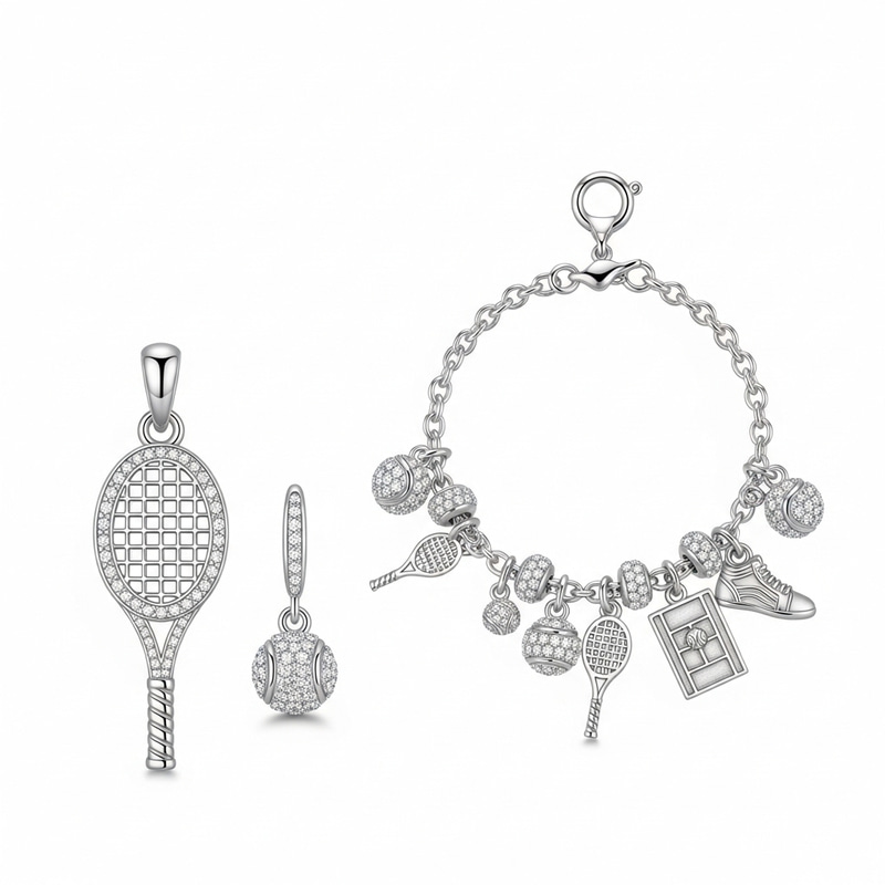 Classical Tennis Jewelry Set | Beautiful & Luxurious Collection