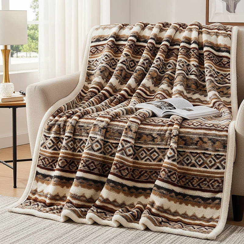 Cozy Blanket - Textured and Inviting Home Decor Cozy Blanket - Textured and Inviting Home Decor