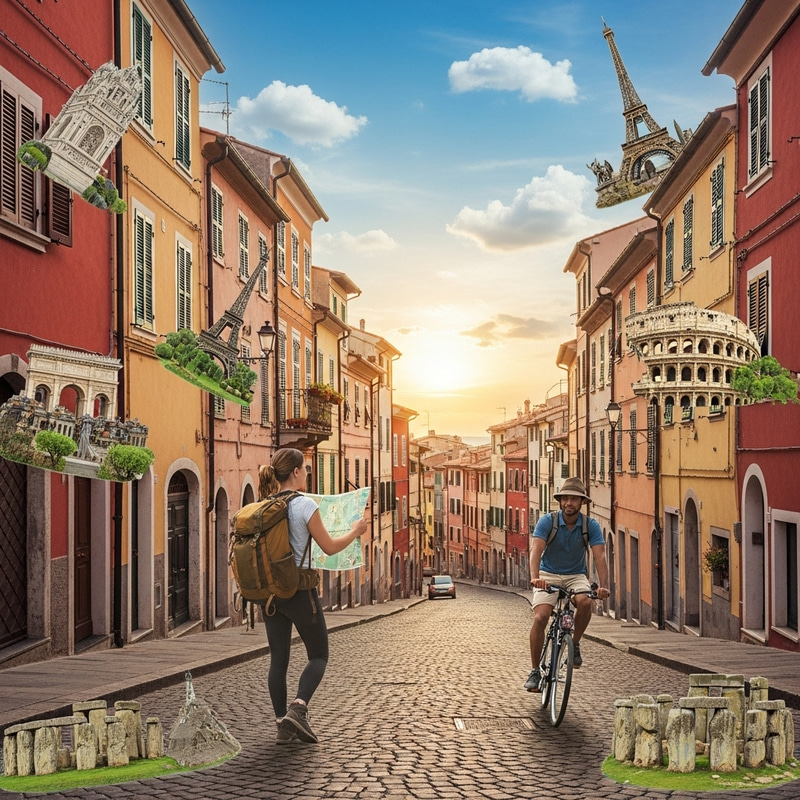 Europe Discovery Travel: Exploring Cobblestone Streets