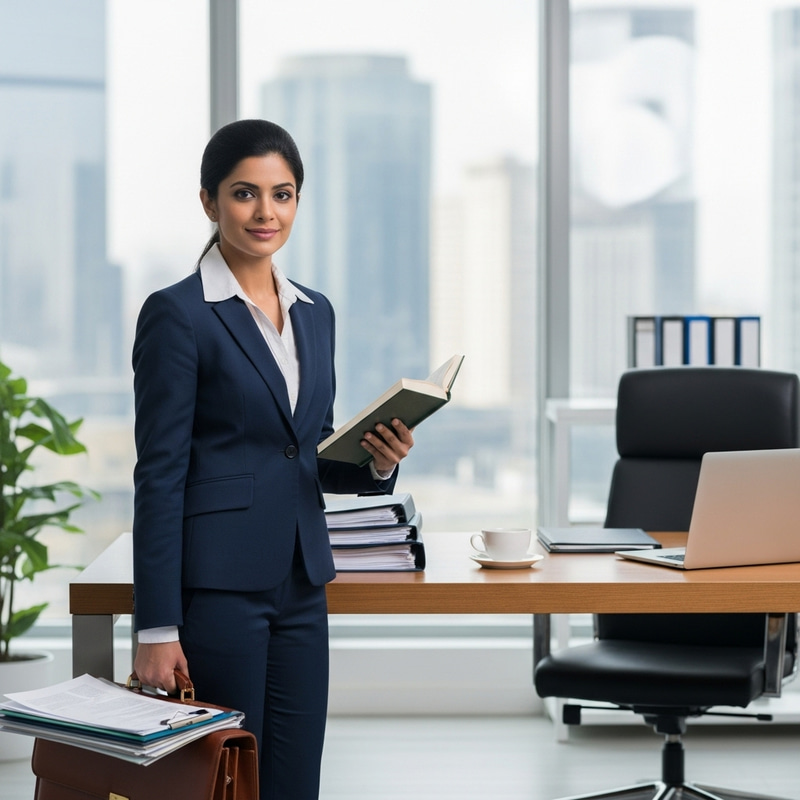 Expert Corporate Commercial Female Lawyer