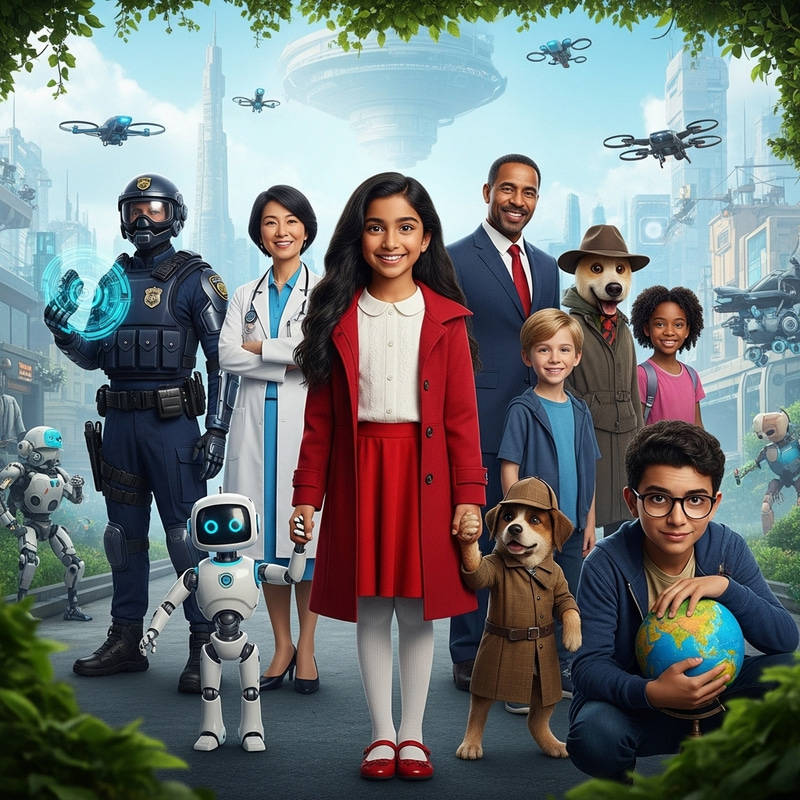 Futuristic City Cinematic Poster Design Futuristic City Cinematic Poster Design