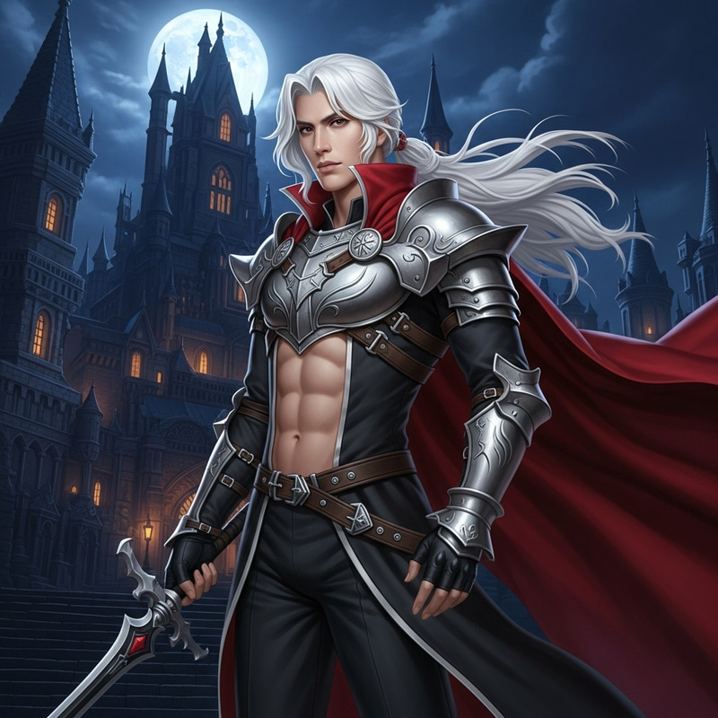 Jungkook Alucard Castlevania Cosplay